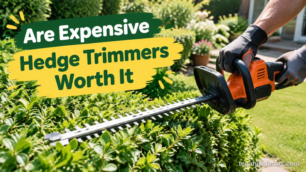 Are expensive hedge trimmers worth it