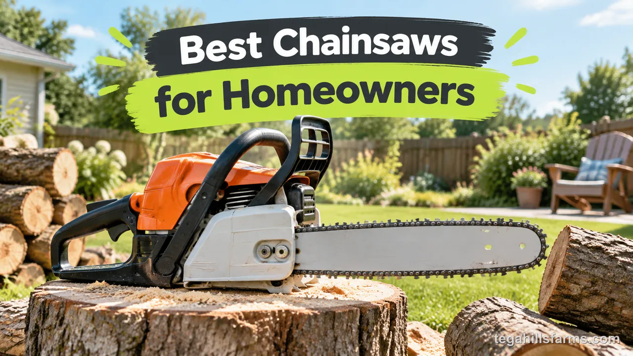Best chainsaws for homeowners