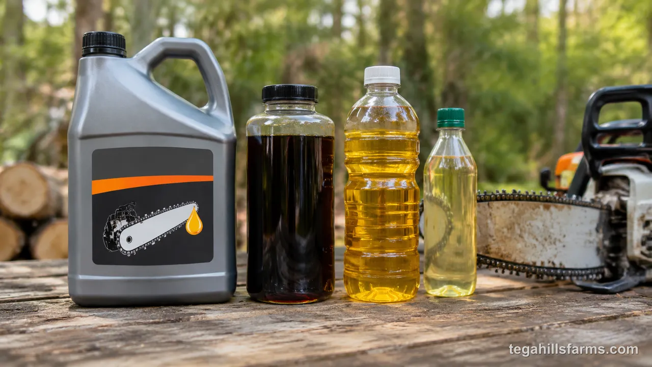 Can You Substitute Motor Oil, Used Oil, or Vegetable Oil for Bar Oil?