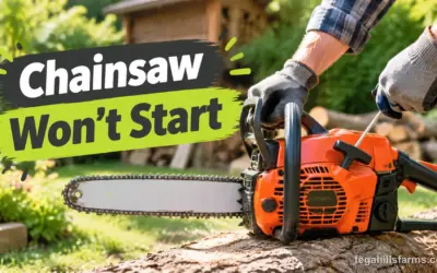 Why Your Chainsaw Won’t Start: Fuel, Spark & Air Fixes