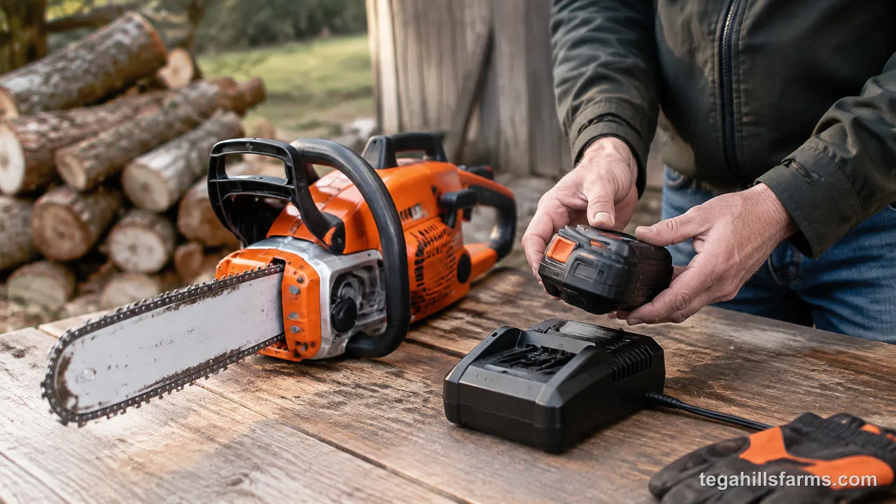 Do battery and electric chainsaws need different winterizing?
