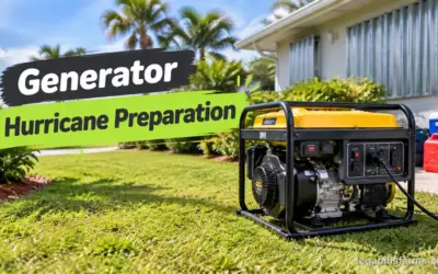 Generator Hurricane Preparation: Placement, Fuel and CO Safety