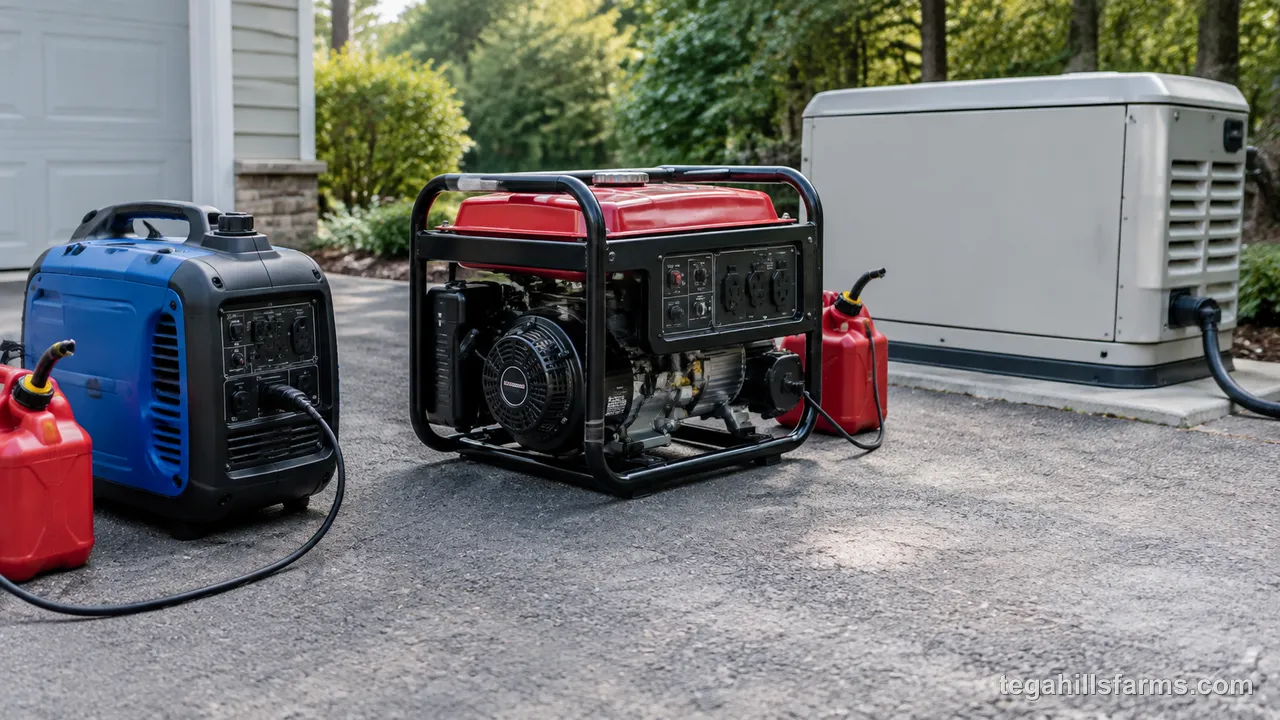 How Do Inverter, Open-Frame, and Standby Generators Compare on Fuel Use?