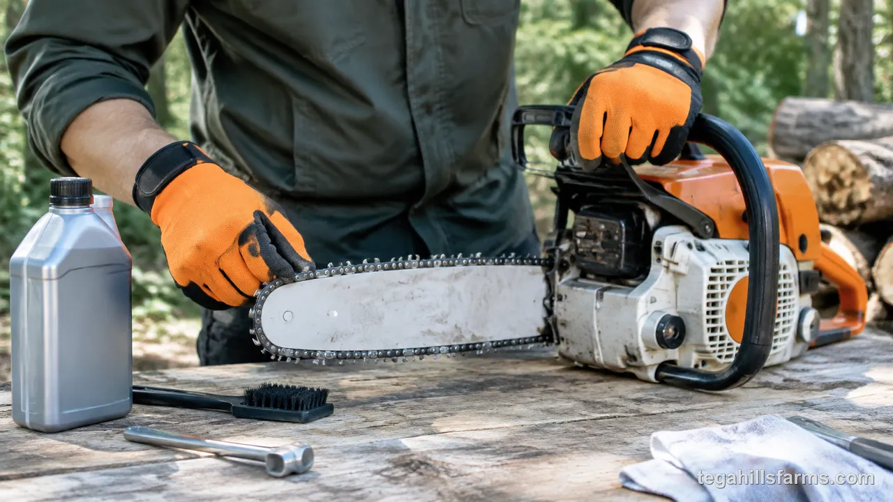 How Do You Check and Maintain a Chainsaw for Safe Operation?