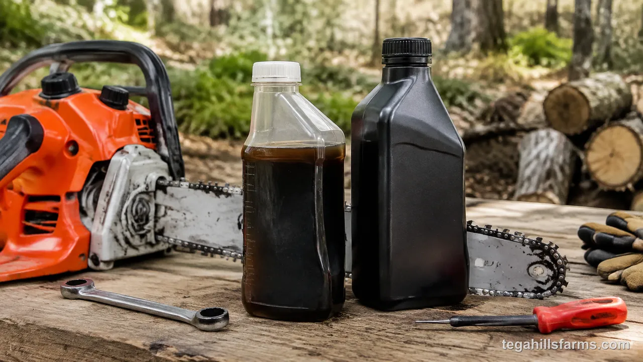 How Do You Choose the Right Bar Oil for Your Chainsaw and Climate?