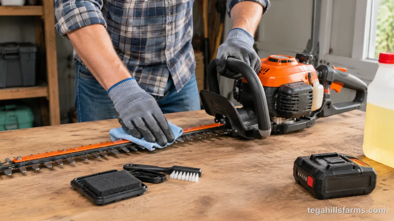 How Do You Store a Hedge Trimmer So It Starts Next Season?