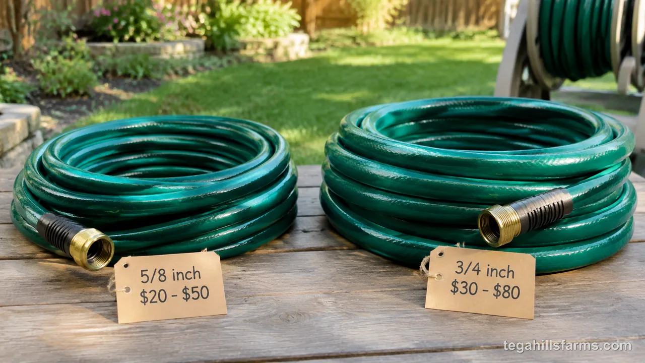How Does Hose Diameter Affect Price and Water Flow?