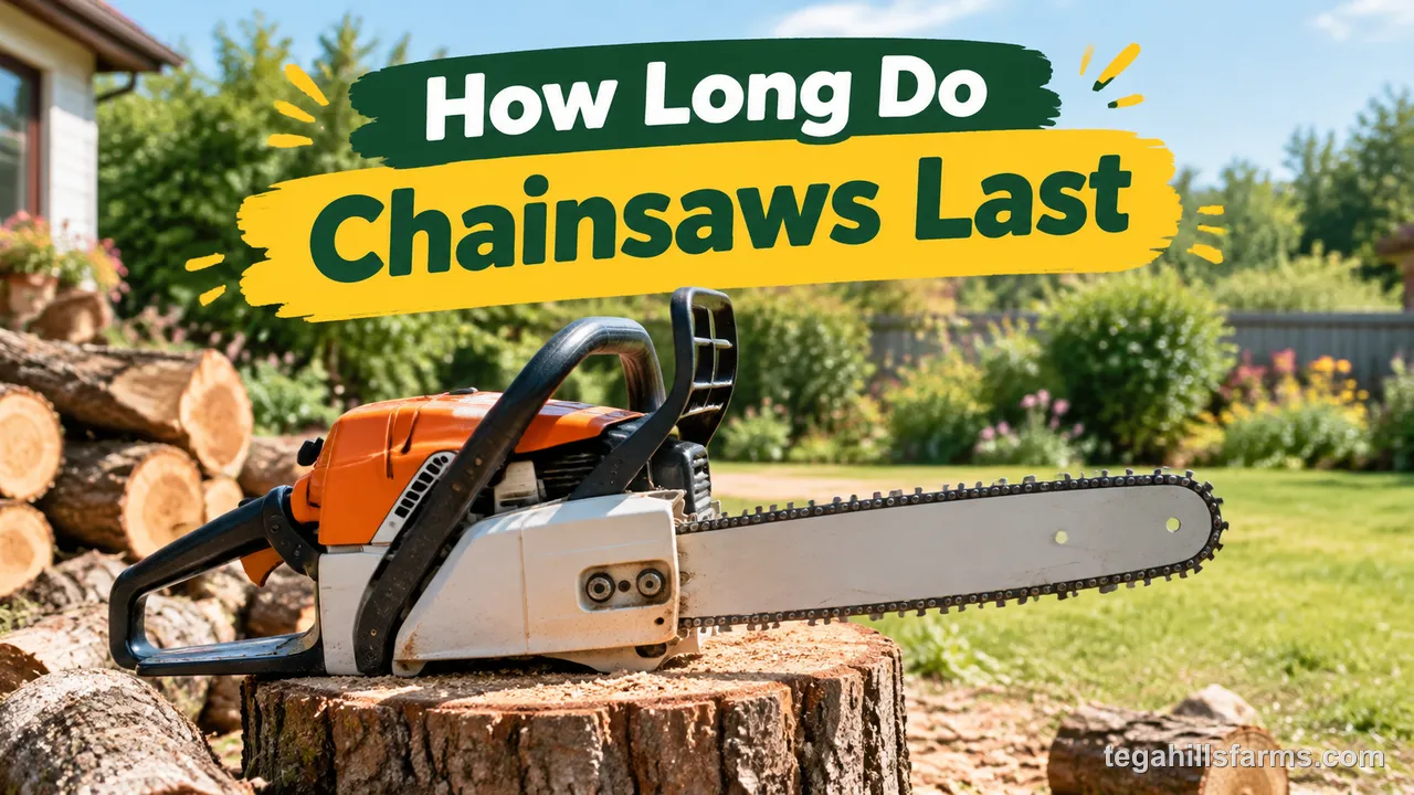 How long do chainsaws last