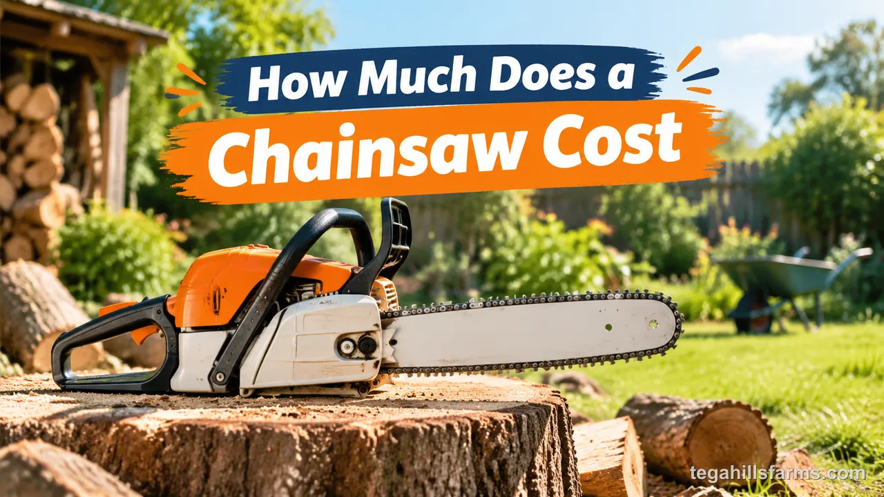 How much does a chainsaw cost