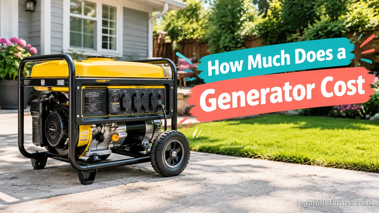 How much does a generator cost