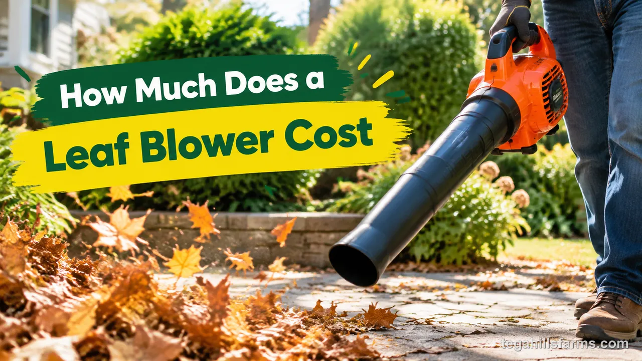 How much does a leaf blower cost