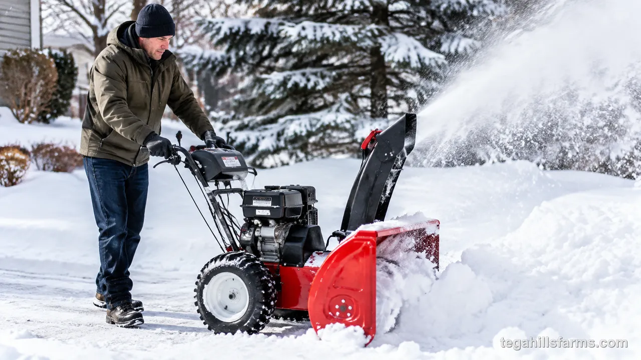 How to Start a Snow Blower Safely