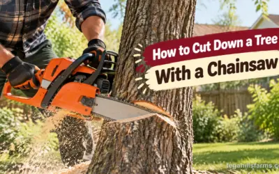 How to Cut Down a Tree With a Chainsaw – Notch & Felling Cuts