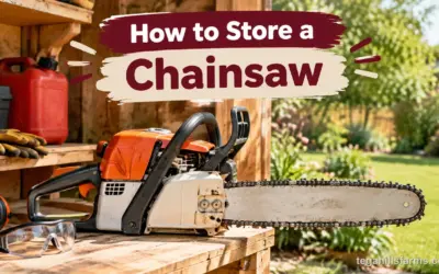 How to Store a Chainsaw Long Term: Winter Storage Guide