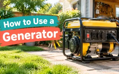 How to Use a Generator: Startup, Load, Refueling, Shutdown
