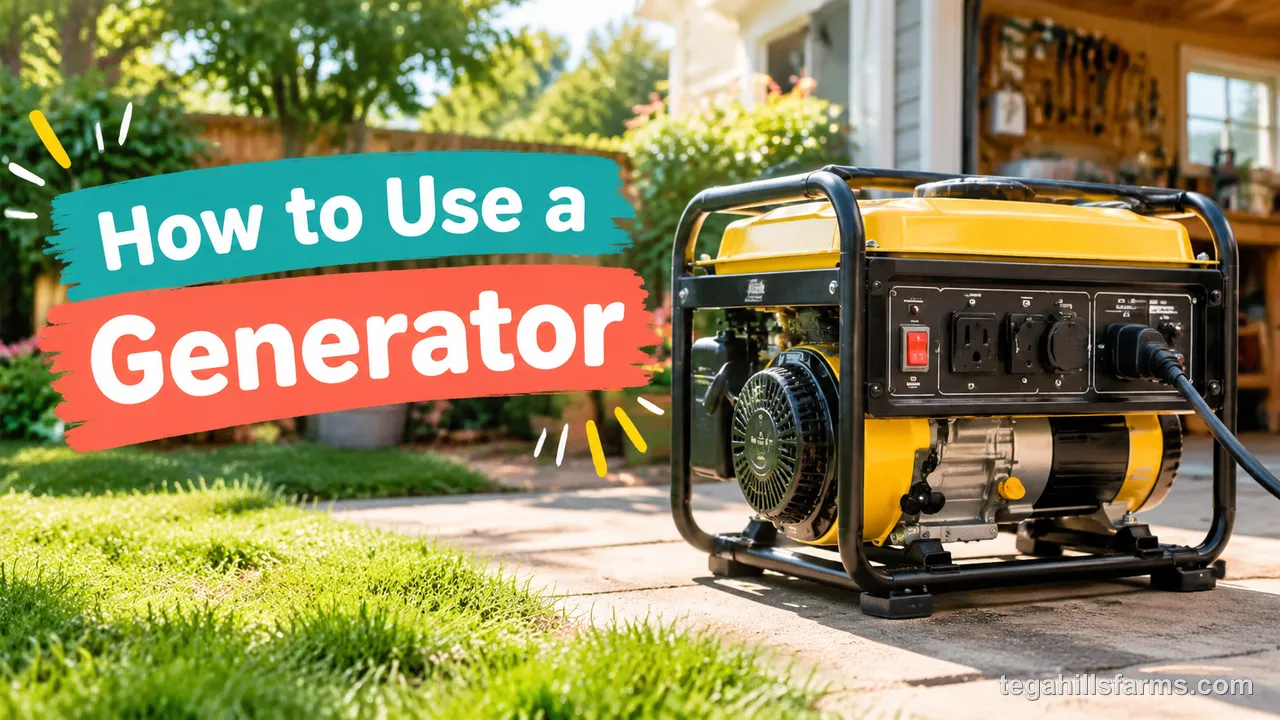 How to use a generator