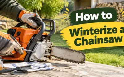 How to Winterize a Chainsaw: Storage Guide for Winter 2026