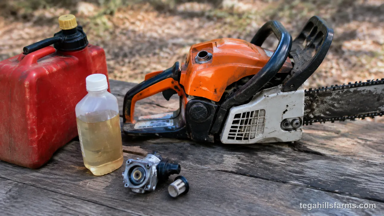 Is Bad Fuel the Reason Your Chainsaw Won't Start?