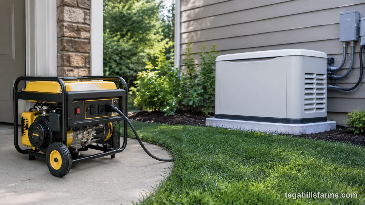Should You Size a Portable or a Standby Generator?