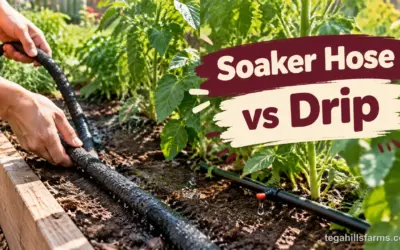 Soaker Hose vs Drip: Durability, Clogging, and Even Watering