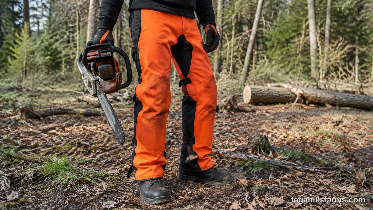 What are chainsaw chaps and how do they protect your legs?