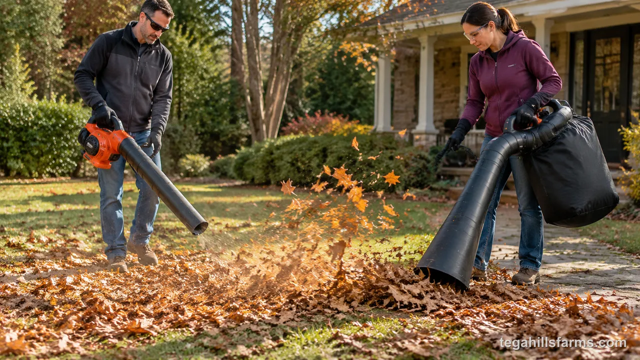 What Is the Difference Between a Leaf Blower and a Leaf Vacuum?