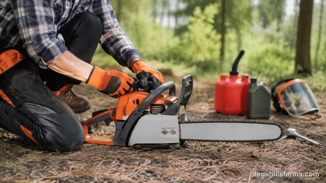 What Safety Checks Should You Do Before Starting a Chainsaw?