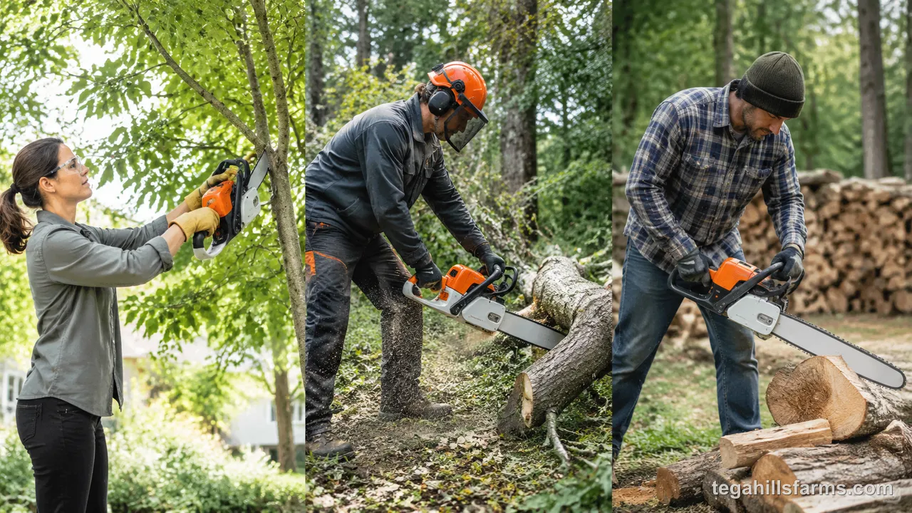 Which Chainsaw Fits Which Yard Job?