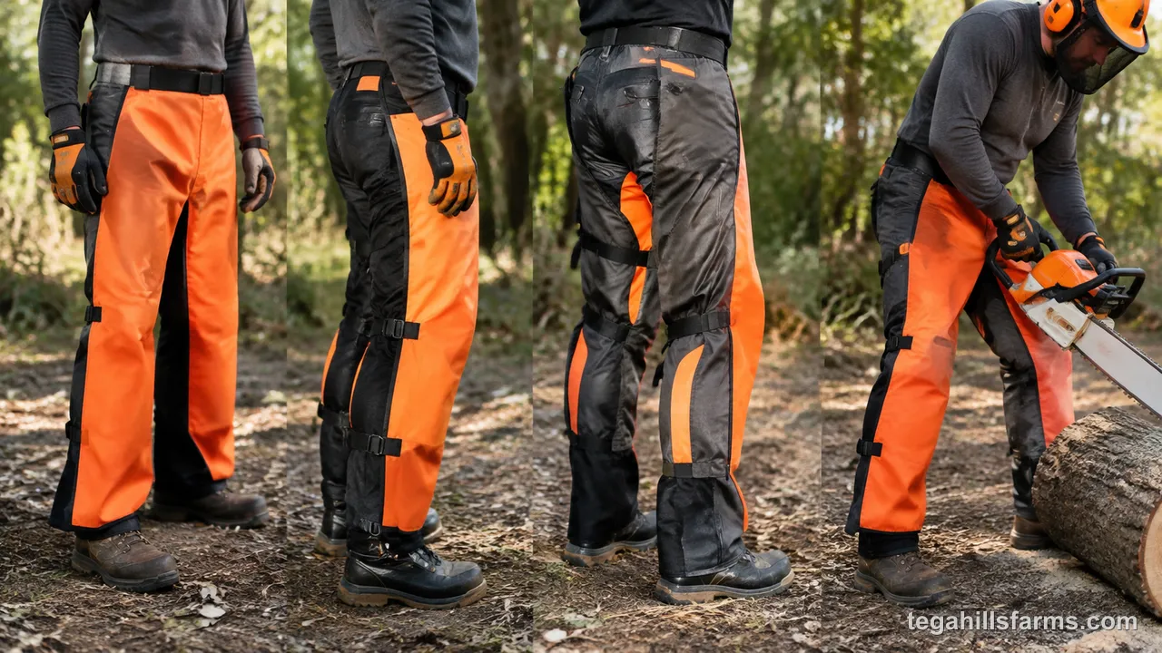 Which types of chainsaw chaps should you compare?
