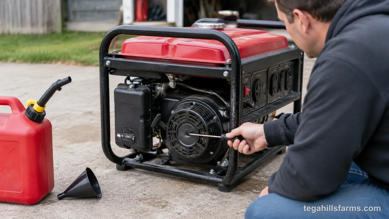 Why Won't a Generator Restart After It Runs Out of Gas?