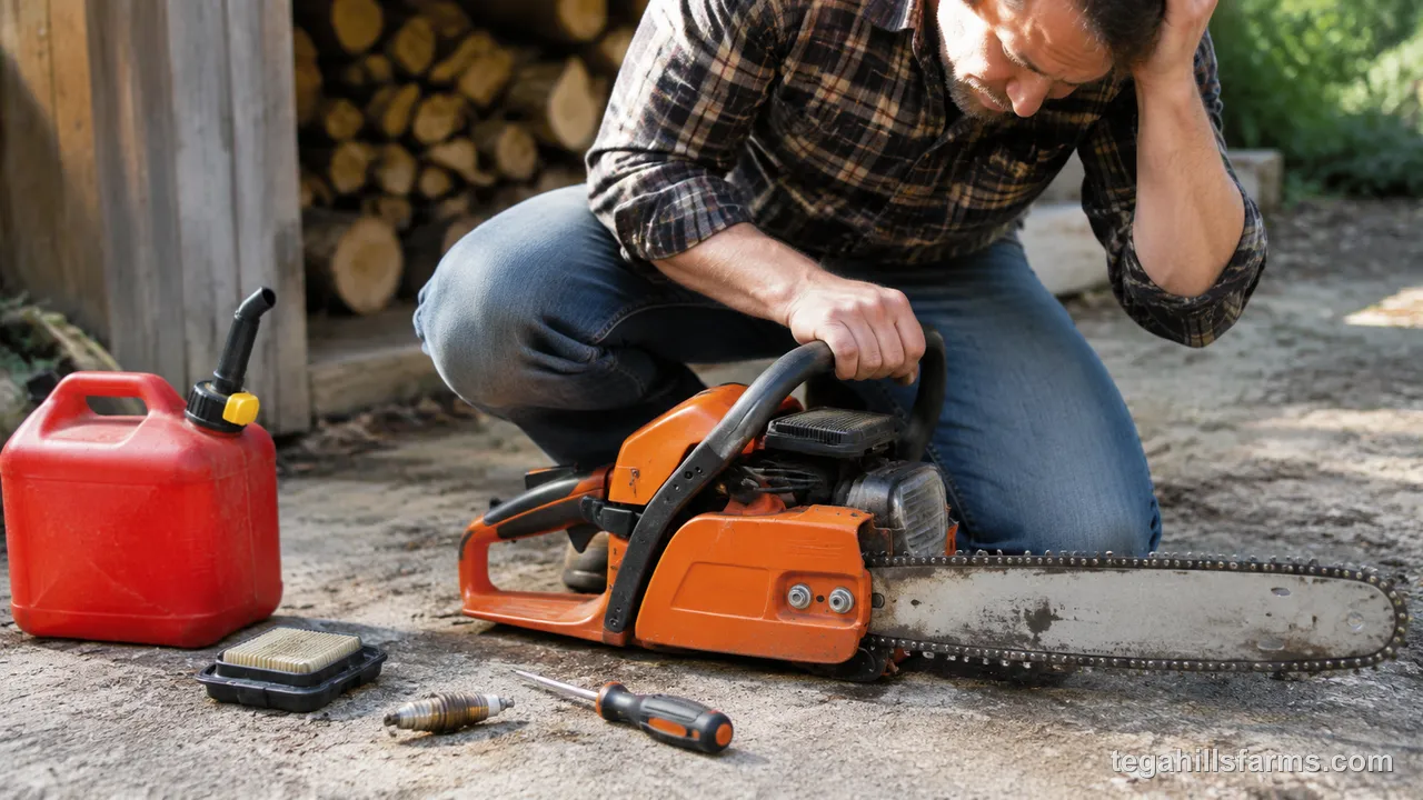 Why Won't Your Chainsaw Start at All?
